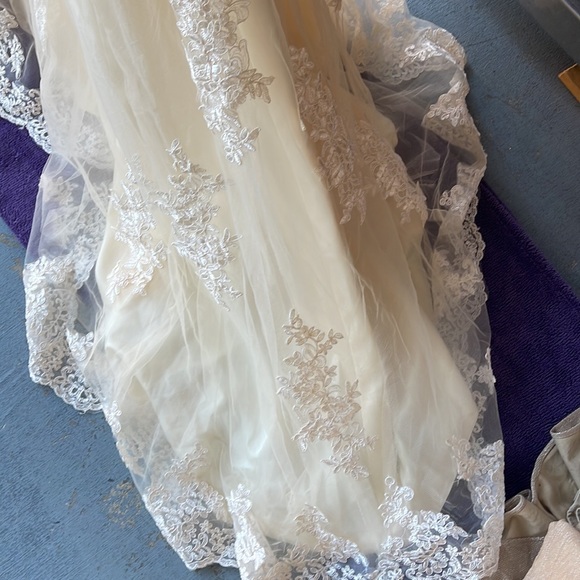 New dress wore - tan color - Picture 5 of 5